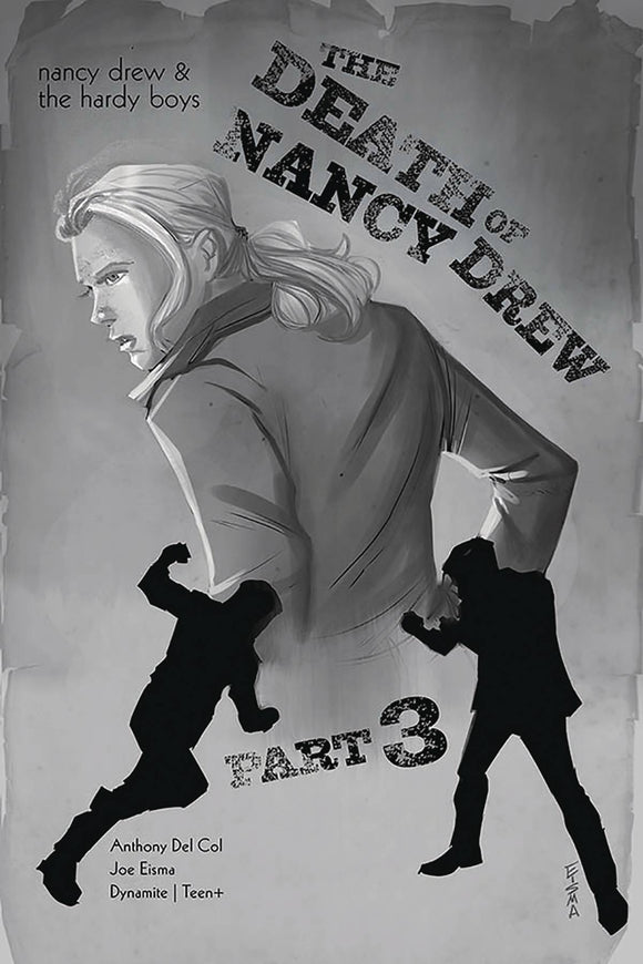 Nancy Drew & Hardy Boys Death of Nancy Drew #3 10 Copy Eisma B&W Incv - Comics