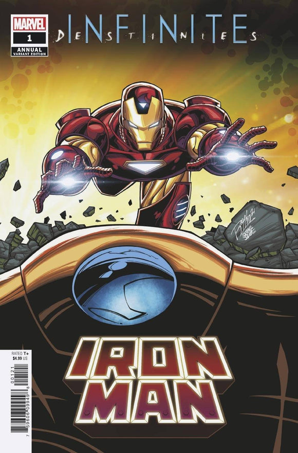 IRON MAN ANNUAL #1 RON LIM CONNECTING VAR (RES) cover