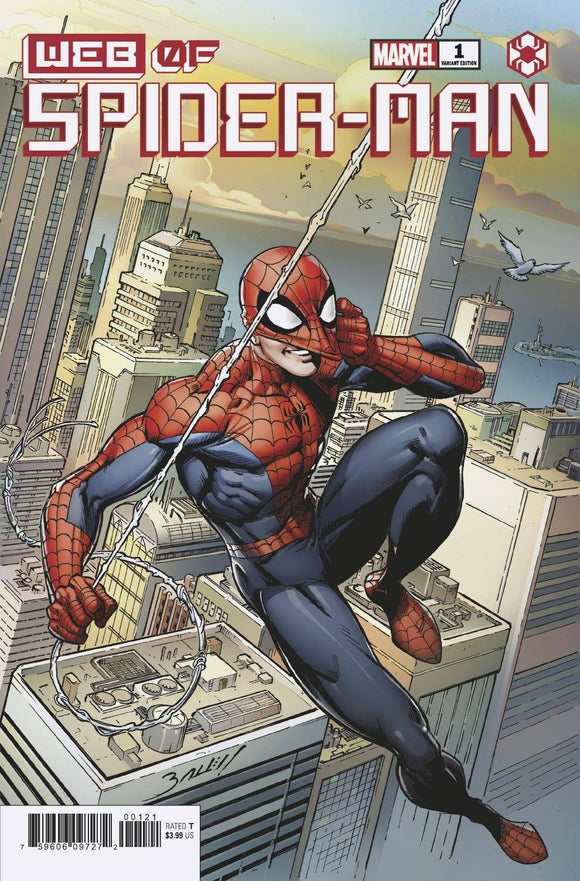 WEB OF SPIDER-MAN #1 (OF 5) BAGLEY VAR cover