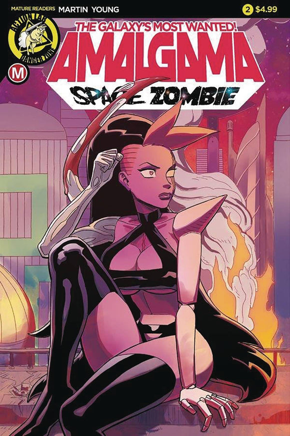 Amalgama Space Zombie Galaxys Most Wanted #2 Cvr A Young - Comics