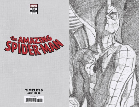 Amazing Spider-Man #50 Timeless Virgin Sketch Var Last - Comics