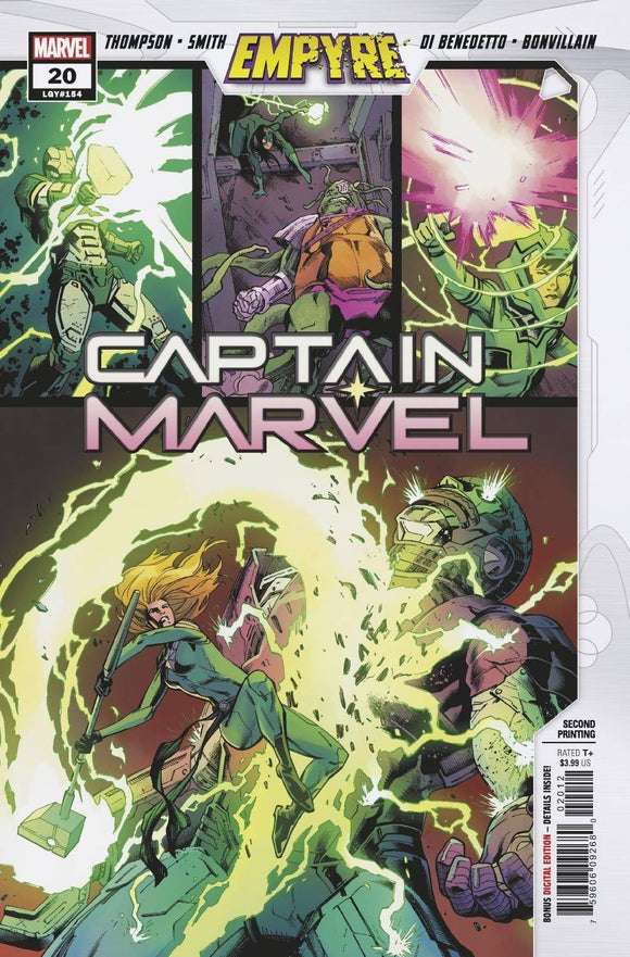 Captain Marvel #20 2nd Ptg Var Emp - Comics