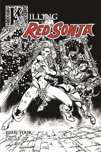 Killing Red Sonja #4 7 Copy Castro B&W Foc Incv - Comics