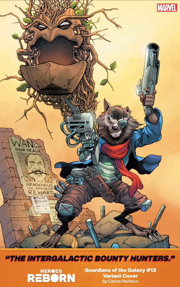 GUARDIANS OF THE GALAXY #13 PACHECO REBORN VAR cover