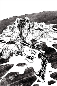 Vampirella Dark Powers #3 11 Copy Federici B&W Virgin - Comics