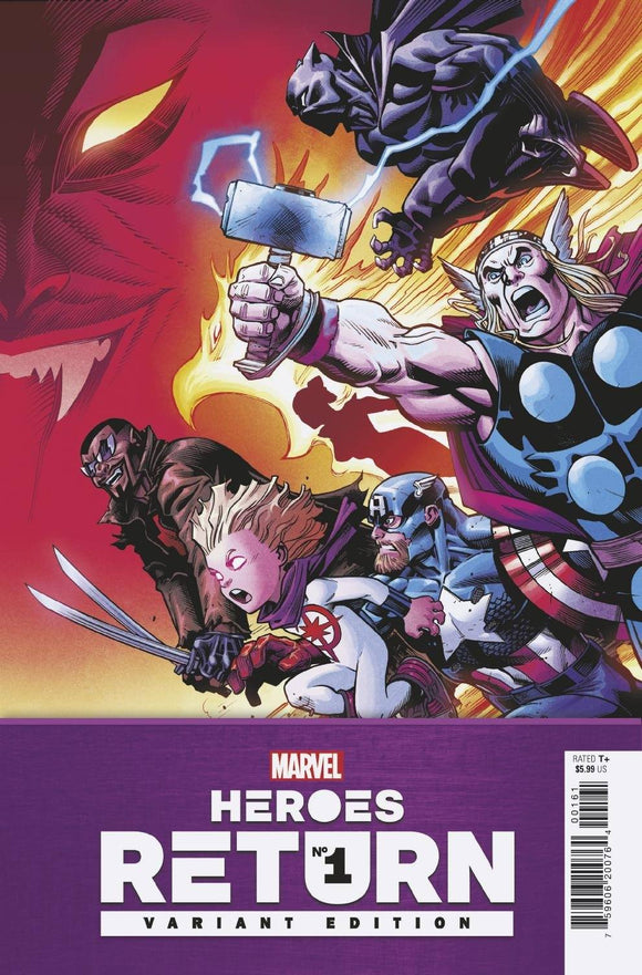 HEROES RETURN #1 MCGUINNESS VAR cover