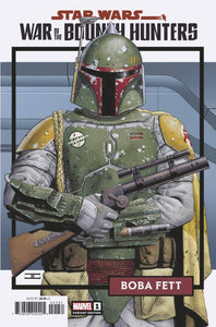 STAR WARS WAR BOUNTY HUNTERS #1 (OF 5) TRADING CARD VA cover