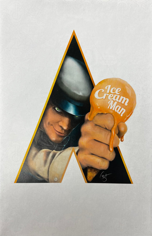 Ice Cream Man #24 Clockwork Orange Homage Virgin Cover - Christopher Bust - 9.4 - $28.00